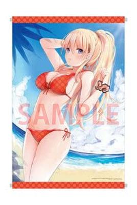 My Friend Is a Beautiful Yankee So Naive That I Ended Up Taking Care of Her and She Fell In Love with Melon Books Limited Edition B2 Tapestry Ichino