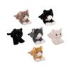 Snug and Soft Cat Plush Toy Realistic Stuffed Animal Design Home and Office Decoration for Kids and Cat Lovers