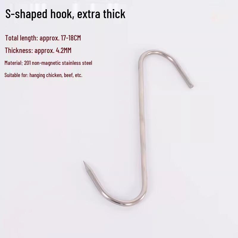 

Muke Stainless Steel Roast Duck Oven Hooks