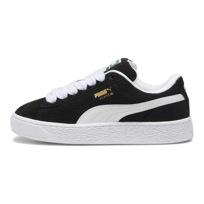 Suede XL Big Kid Black White Kids Sneakers 396577-02