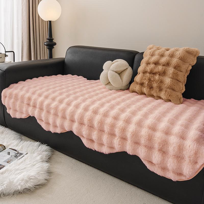 Fransk Spesialformet Fortykket Plysj Sofaputetrekk Ny Høst Og Vinter Avansert Fiksert Sklisikker Sittepute