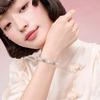 Exclusive Product Experience: Women's Cat's Eye Stone Bracelet, Small and Exquisite