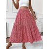 Women's Flower Pattern Print Casual Summer Spring Skirts