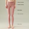 Langsha Women's Thin Seamless Antibacterial Thermal Leggings