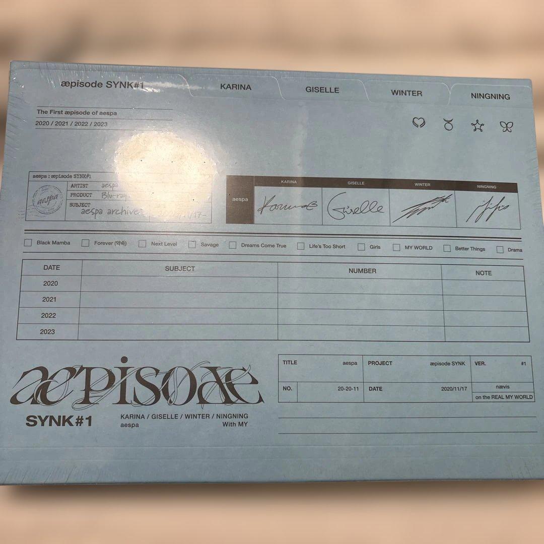 

[USED] aespa aepisode SYNK1