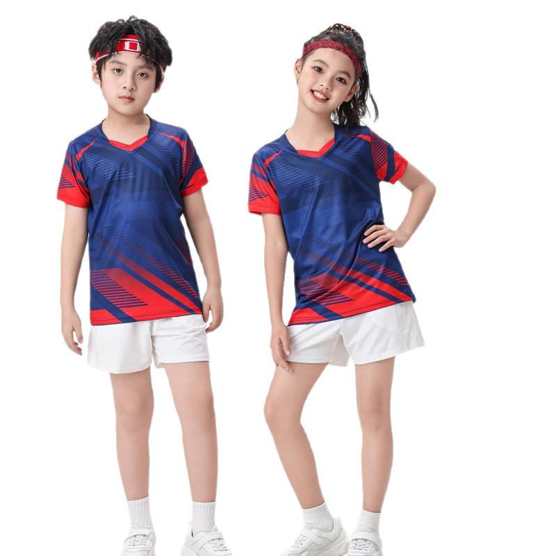Quick-dry Badminton Suits for Women, Men's Tennis Jackets, Sports Skirt Pants, Short-sleeve Air Volleyball Suits, Children's Table Tennis Suits
