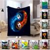 1PC Football Pattern Blanket, All Season Lightweight Home Office Outdoor Nap Multifunctional Blanket