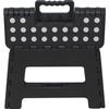 Folding Step Stool - MARBUENO - Step - Plastic - Black - Foldable