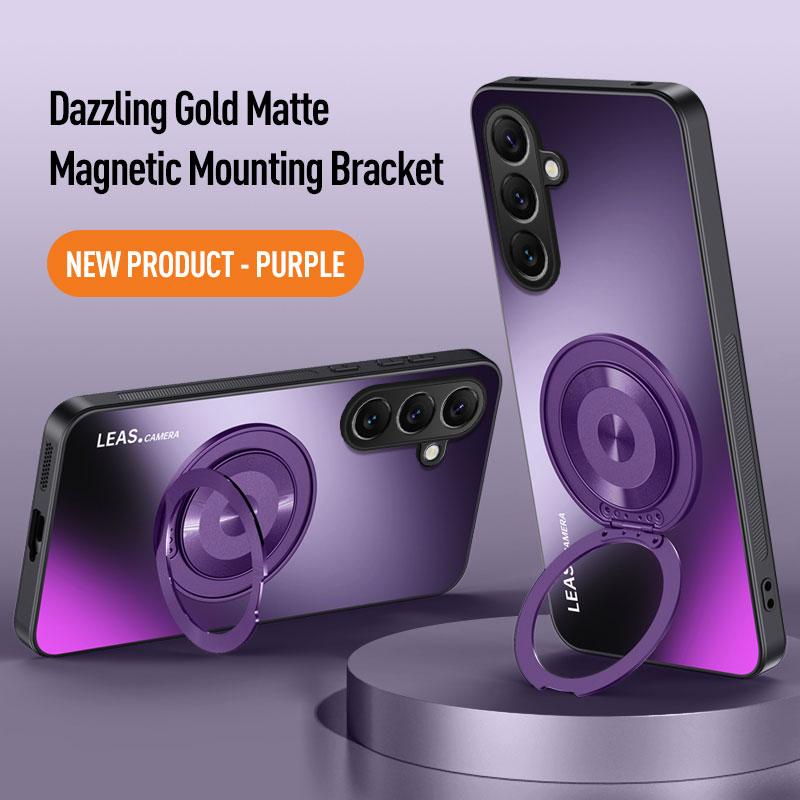 Husă de telefon cu suport inel magnetic pentru Samsung Galaxys 26 Ultra S25 Edge S24 FE S23 S22 S21 Plus A57 A37 A17 A07 A56 A36 A55