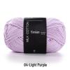 4-Ply Yimian Medium-Fine Milk Cotton Baby Yarn for Hand-Knitted DIY Projects