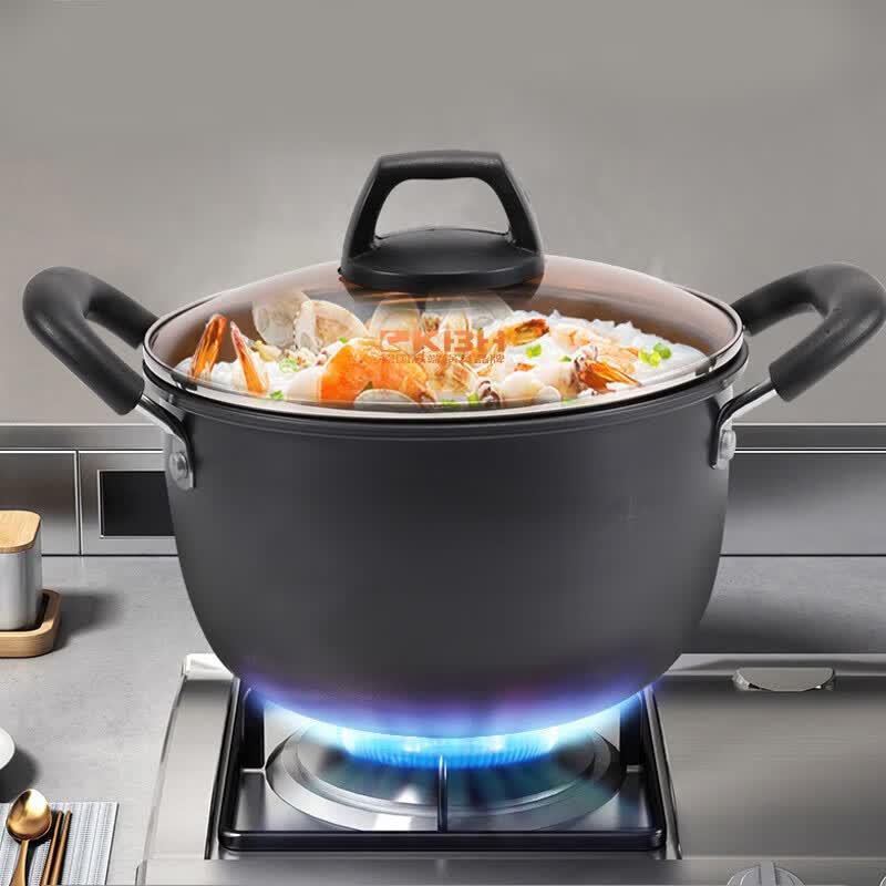 Konbahe Double Rust-Proof Iron 3-Piece Cookware Set