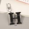 Simple Letters Keychain Backpack Pendant Keyring Bag Hanging Decoration Accessories Gift