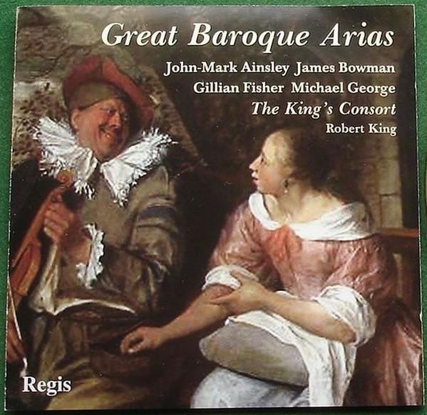 CD KINGS CONSORT ROBERT KING  Great Baroque Arias RRC1062 REGIS UK Classical Used