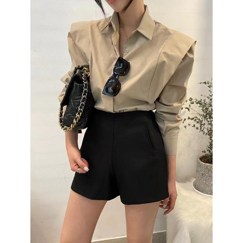 Fashion Long Sleeve Loose Blouses Street Office Elegant Tops Shirt OL Women's Shirt Autumn 2025 New Chic Women Blouses and Tops Shirts 2952