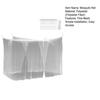 2 Pcs Mosquito Net for Bed Patio 4 Corner Mesh Canopy Large Mosquito Net with 2 Side Openings Hooks for Camping Dormitory Home Outdoor