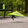 Easy To Fly Aircraft Toy Remote Control Paper Airplane Kit, with Gyro Stabilizer, Dual Propellers, DIY Electric RC Plane Stabilizer Set, Educational