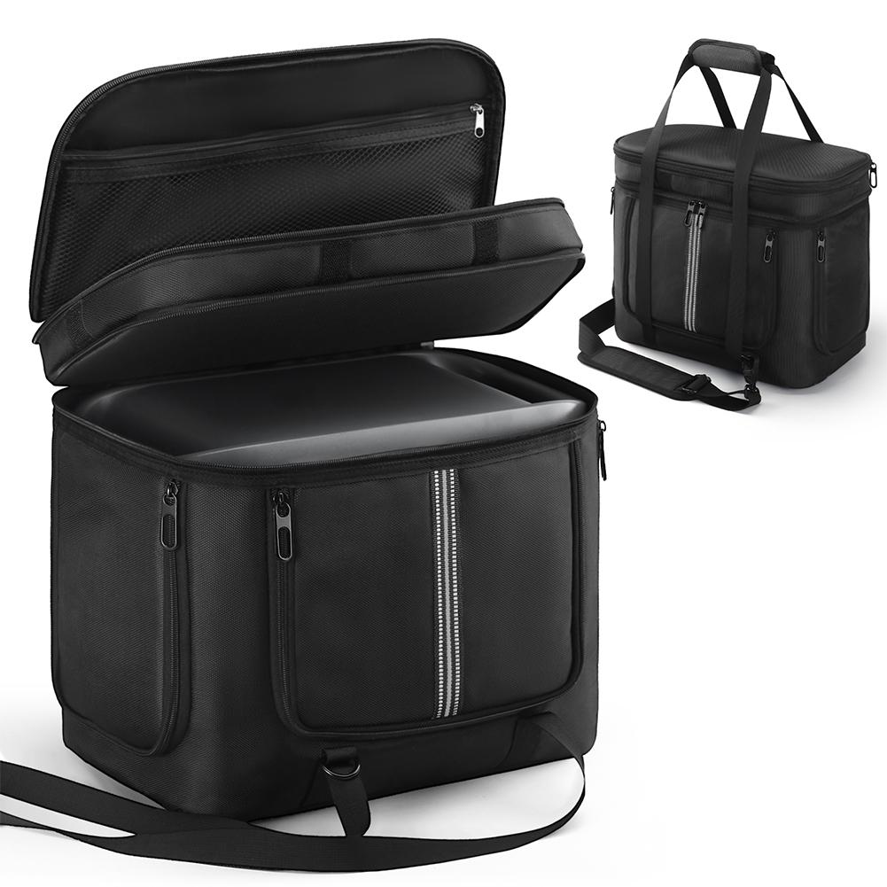 Portable Power Station Storage Bag Anti-drop Protective Bag Carrying Case with Handle for Anker SOLIX C1000/521/C300/C300 DC