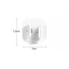 New Solid Color Toothbrush Holder Toothbrush Stand Organizer Toothbrush Wall-Mounted Holder Space Saving Bathroom Accessories