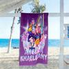 Virtual Fashion Show Beach Towel Quick-Dry Soft Microfiber Comfortable Lightweight Suitable for Swimming, Gym, Camping, Yoga Vacation