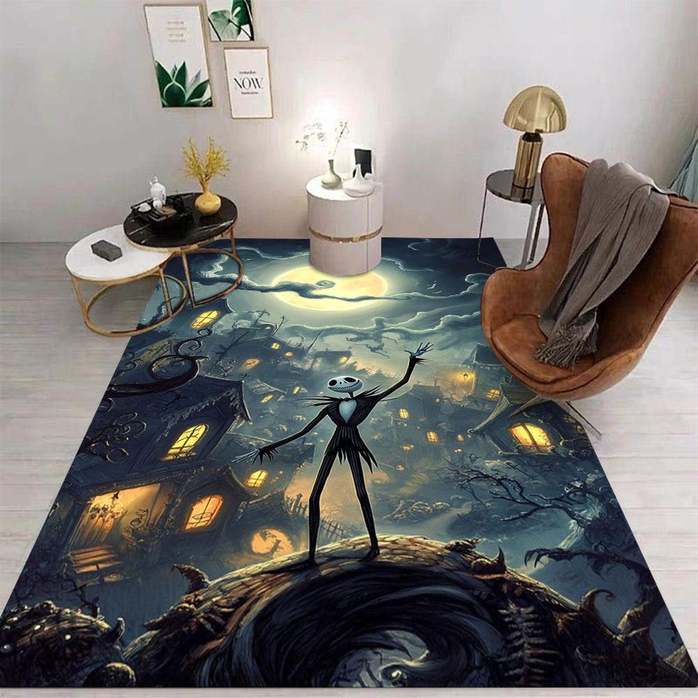 Anime Carpet Cartoon Living Room Bedroom Kitchen Sofa Table Balcony Rug Non-slip Washable Mat Exquisite Home Ornaments