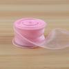 10 Yards Soft Fishtail Organza Ribbon Eco-Friendly Sheer Craft Ribbon for Gift Box Wrapping Bridal Shower DIY Handmade Ornaments
