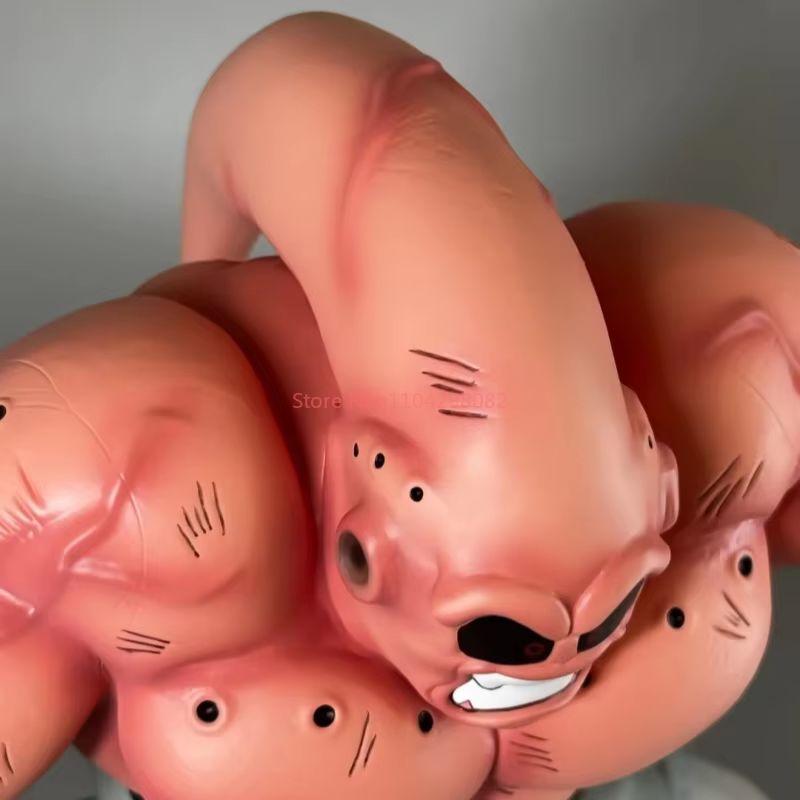 Dragon Ball Z Muscle Buu Figure Majin Buu Figurine 25cm Anime Action Figure Model Statue Collection Desk Decoration Toy Boy Gift
