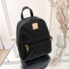 Embroidered backpack mini school bag girls schoolbag rhombus small backpack