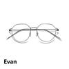 Denmark Brand Air Titanium Glasses Frames Men Thin Rim Screwless Eyewear Eyeglasses Women Morten Round Square Oval Korean Design