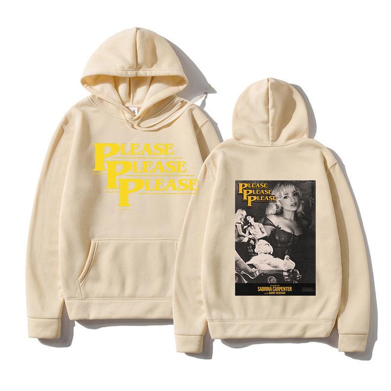 Sabrina Carpenter Hoodie Men Please Please Pleas