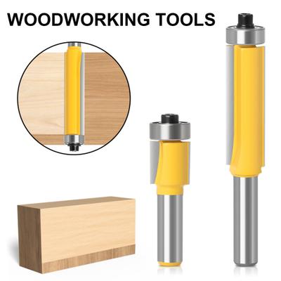 Durable Template Router Bit Practical 8mm Guide Woodworking Milling Cutter Tool