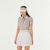 FAIRLIAR GOLF Band Double Pleated Skirt (White)