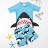 Boys' Blackfin Shark Cartoon Split Swimsuit