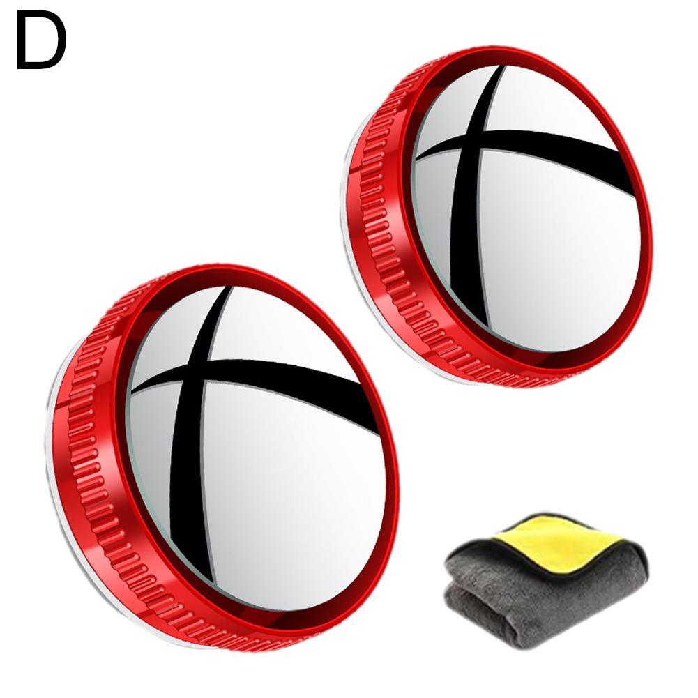 Car Rearview Mirror Wide Vision Field With No Blind Spot Adjustable Universal Safety Drive Wide Angle Rearview Car Accessories