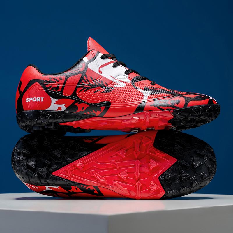 New Professional Football Boots Men Original White Youth Anti-slip Indoor Outdoor Lawn Fast Training Football 35-45