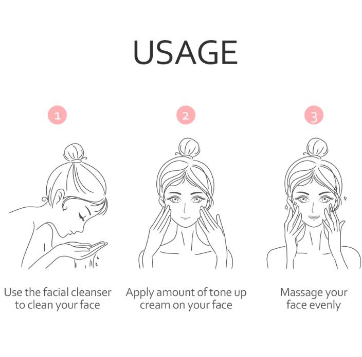 Crème pour le visage à la vitamine C Soins de la peau hydratants, Soins de la peau anti-âge à la vitamine C Hydratant pour le visage eam 40g Crème blanchissante Anti-rides