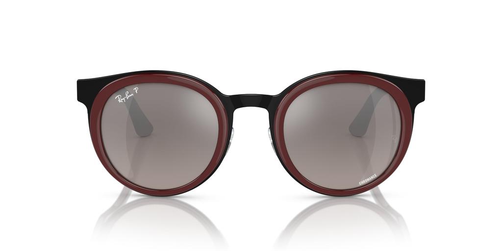 Sunglasses RB3710 BONNIE RED ON BLACK MIR GRAY GRADIENT POLAR Lens 50 [Ray-Ban] Frame/GREY