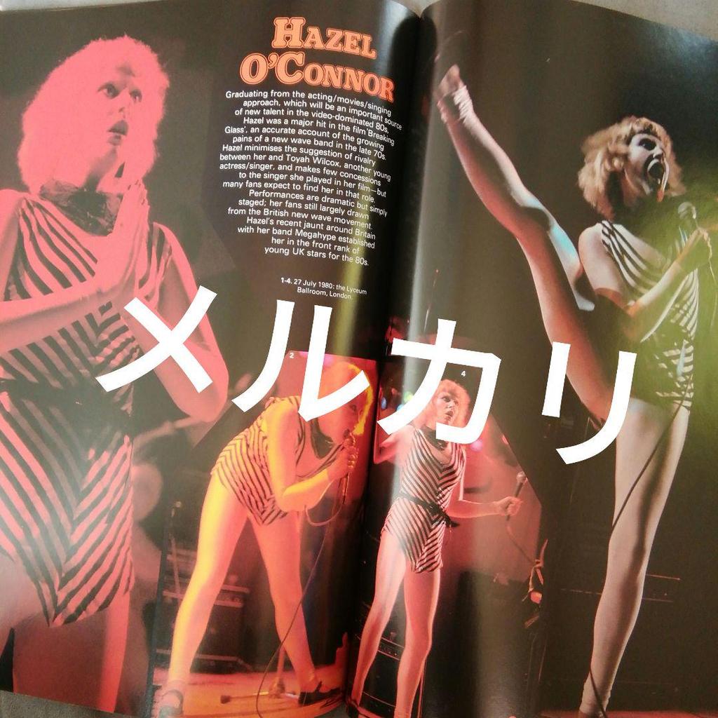 [USED] THE PICTORIAL ALBUM OF ROCK Western music books 80s