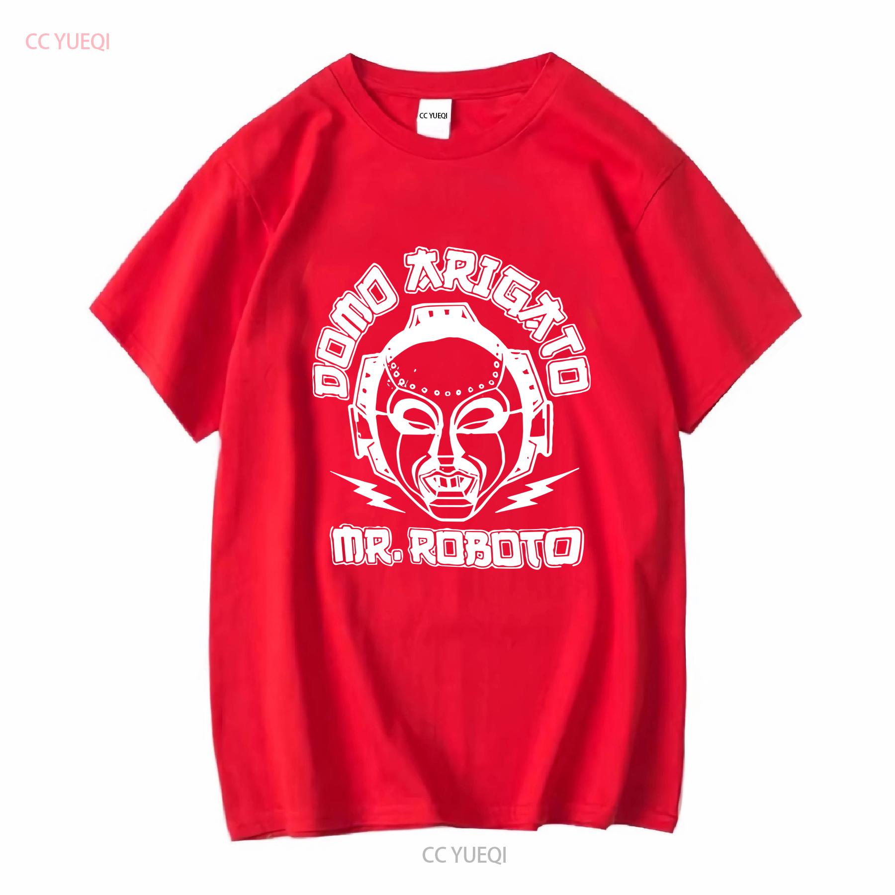 Styx T Shirt Domo Mr Roboto Sizes S 2xl 80s rock Tattoo vintage Washed Stylish Breathable Unisex fashion Stretched Slightly S