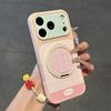Color plaid rotating bracket is suitable for Apple 11promax mobile phone case iPhone11/11 simple large window
