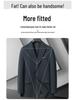 Men's Plus Size Double-Breasted Tuxedo Set with Peak Lapel - Wedding Three-Piece Suit