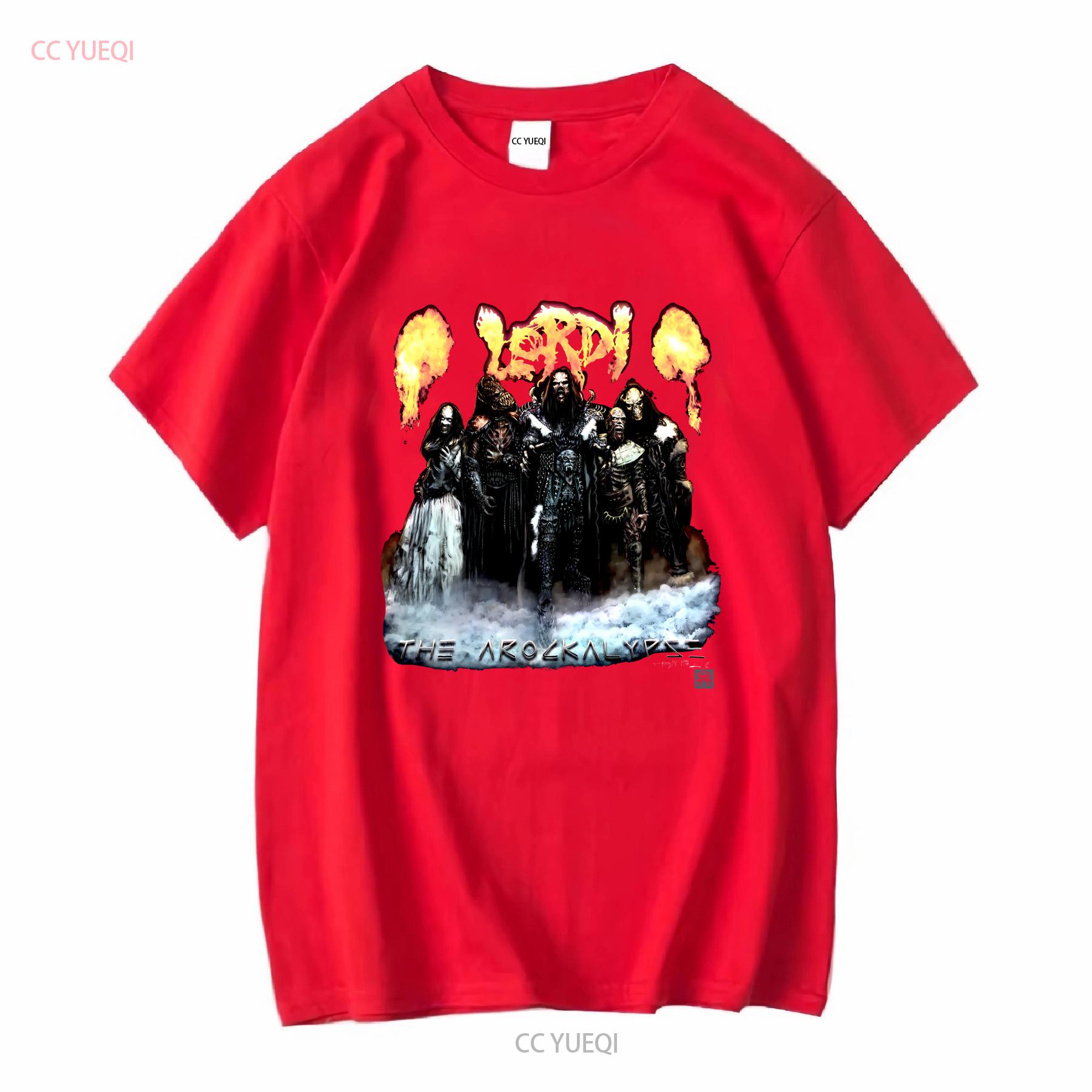 Vintage 2007 Lordi t shirt long sleeves vintage Washed fashion Soft Breathable Casual Versatile streetwear S