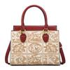 Elegant red handbag for women, large capacity, 2024 new trendy shoulder bag, crossbody bag, mom bag, bridal wedding bag
