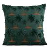 1 PC Christmas Throw Pillow Cover Plush Embroidery Snowflake Christmas Decoration Living Room Embroidered Cartoon Pattern Pillow