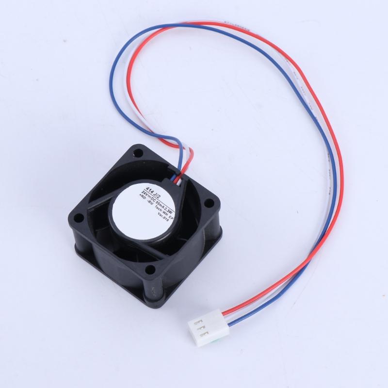 New CPU Coolers 414J/2 with a Complete set of Brackete, 24V 95mA 2.3W 3Pin 4x4x2.5 for Inverters Fan