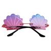 Lightweight Pet Glasses Chic Metal Wear-Resistant Pet Party Costume Photo Props Sunglasses