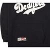New Era FW23 MLB Los Angeles Dodgers Retro Loose Fleece Letter Embroidered Hoodie Unisex Hoodies Black 13781132