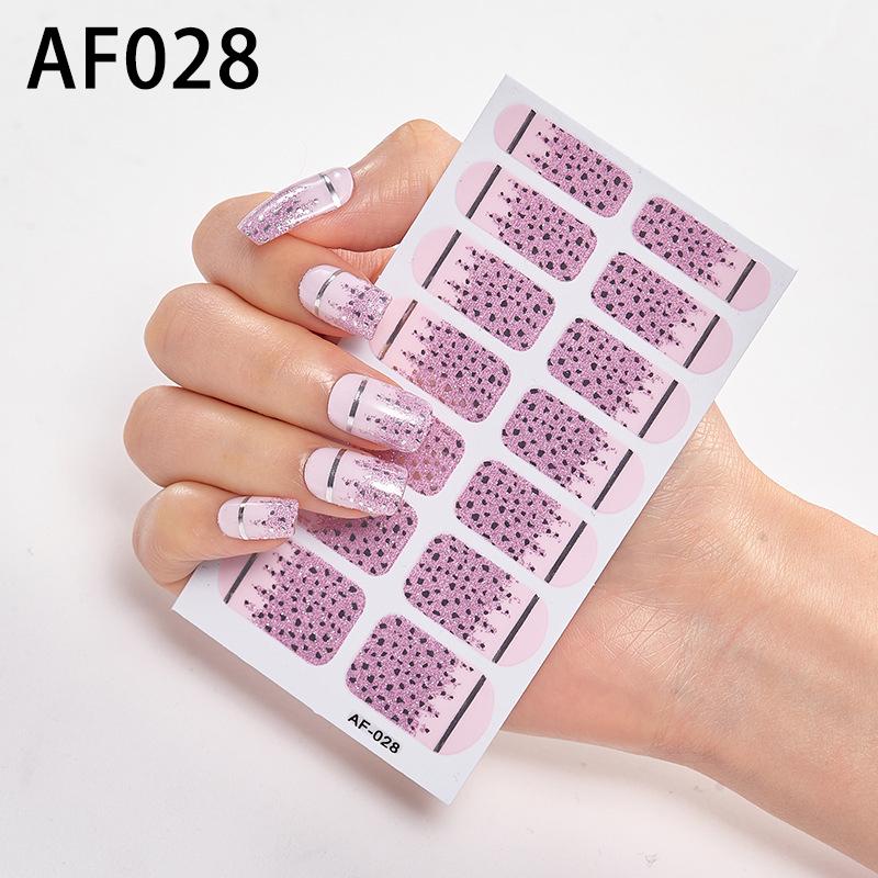 Women Hot Nail Sticker Plastic Sticker Nail Sticker Decals Art Casual Fashion Elegant Randomly CLE