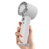 Portable Handheld Fan Low Noise Multi Speed Adjustment Ice Refrigeration Technology Handheld Cooling Fan for Outdoor