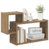 Wall Shelf Wall Mount Artisan Oak 55 X 15 X 35 Cm