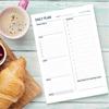 Professional Meal Workout Planner Notepads 60 Sheets Daily Planner Fitness Workout Journal Reading Tracking Notebook